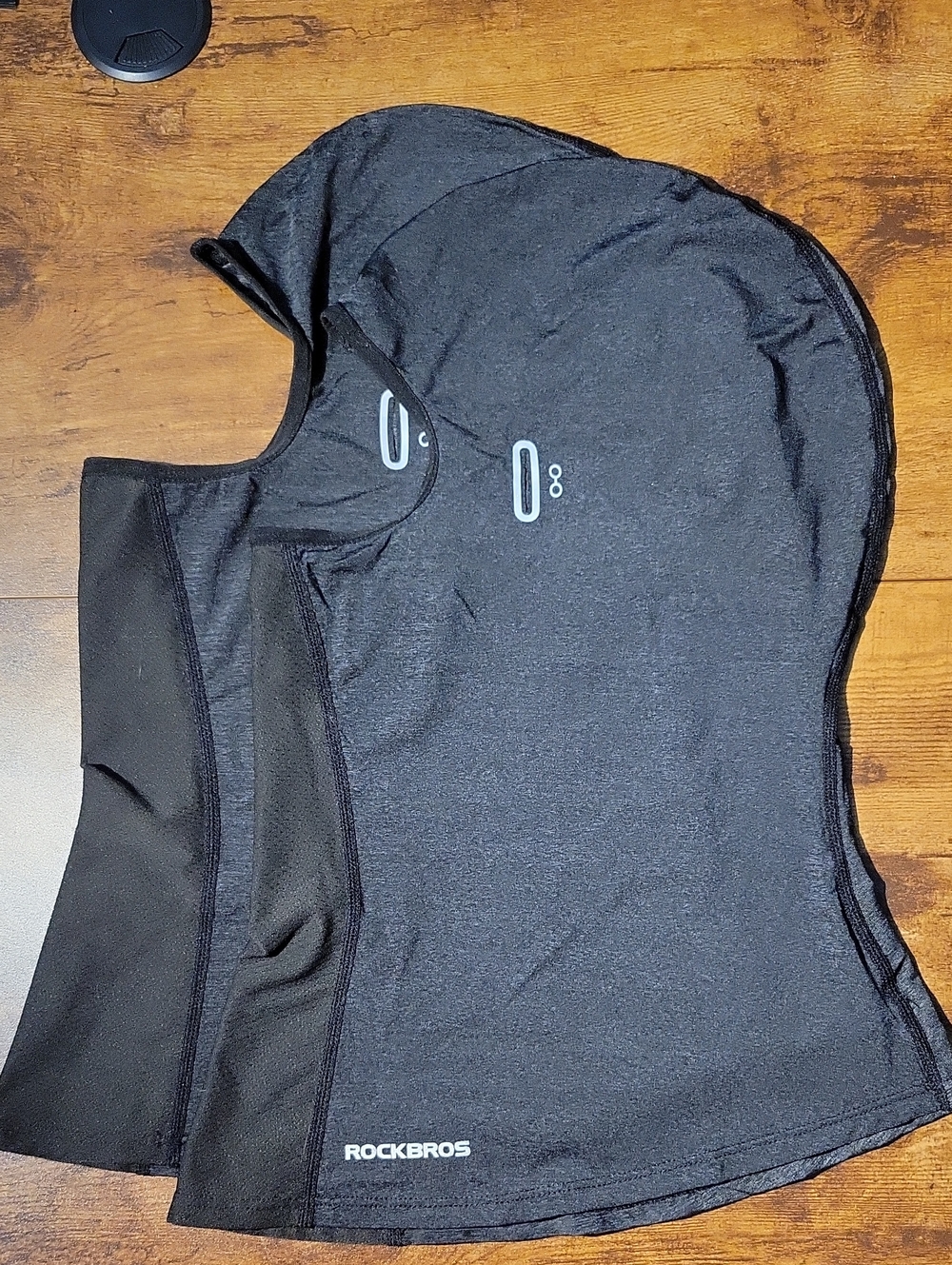 2 Men's Black Balaclava Hood (L)
